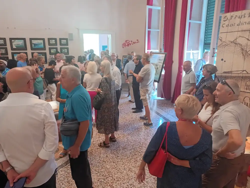 Audience at the premiere event